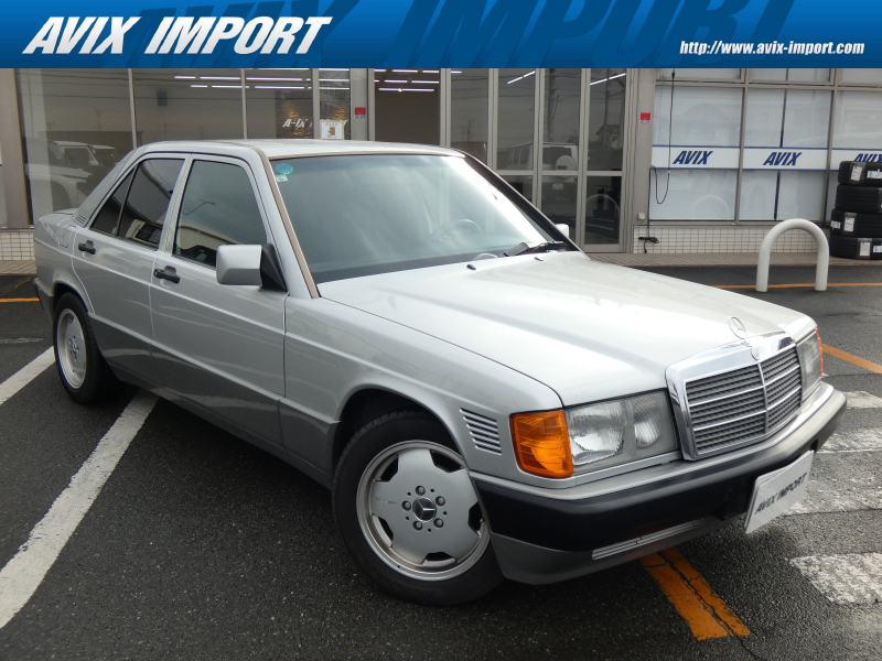 メルセデスベンツ 190クラス 190D 2.5 最終型 SOHC直5ﾃﾞｨｰｾﾞﾙﾀｰﾎﾞ 純正ｵｰﾃﾞｨｵ AMG15AW 禁煙 左H ETC 4速AT 正規D車 実走行車!!