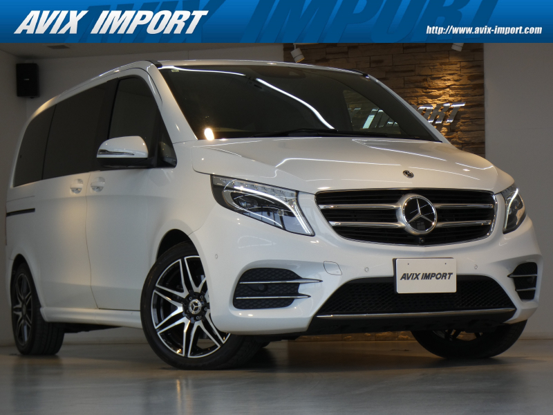 メルセデスベンツ Vクラス V220d Sports ﾚｻﾞｰPKG ﾚｰﾀﾞｰｾｰﾌﾃｨPKG LEDﾍｯﾄﾞﾗｲﾄ 黒革 ｼｰﾄﾋｰﾀｰ 純正HDDﾅﾋﾞ地ﾃﾞｼﾞ360°ｶﾒﾗ AMG19AW 禁煙 正規D車