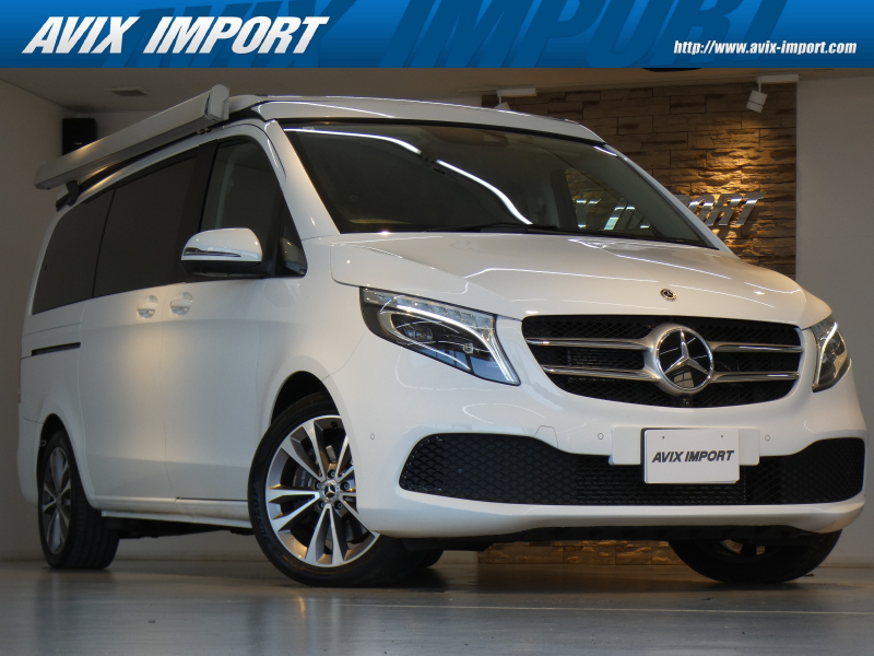 メルセデスベンツ Vクラス V220d Marco Polo HORIZON 後期型 ﾎﾟｯﾌﾟｱｯﾌﾟﾙｰﾌ&ｻｲﾄﾞｵｰﾆﾝｸﾞ ﾚｰﾀﾞｰｾｰﾌﾃｨｰPKG 黒革 ｼｰﾄﾋｰﾀｰ&ﾍﾞﾝﾁﾚｰﾀｰ 後席ﾌﾙﾌﾗｯﾄｼｰﾄ ｾﾝﾀｰﾃｰﾌﾞﾙ 純正HDDﾅﾋﾞ地ﾃﾞｼﾞ360°ｶﾒﾗ ﾃﾞｼﾞﾀﾙｲﾝﾅｰﾐﾗｰ 純正18AW 禁煙 ﾜﾝｵｰﾅｰ 正規D車