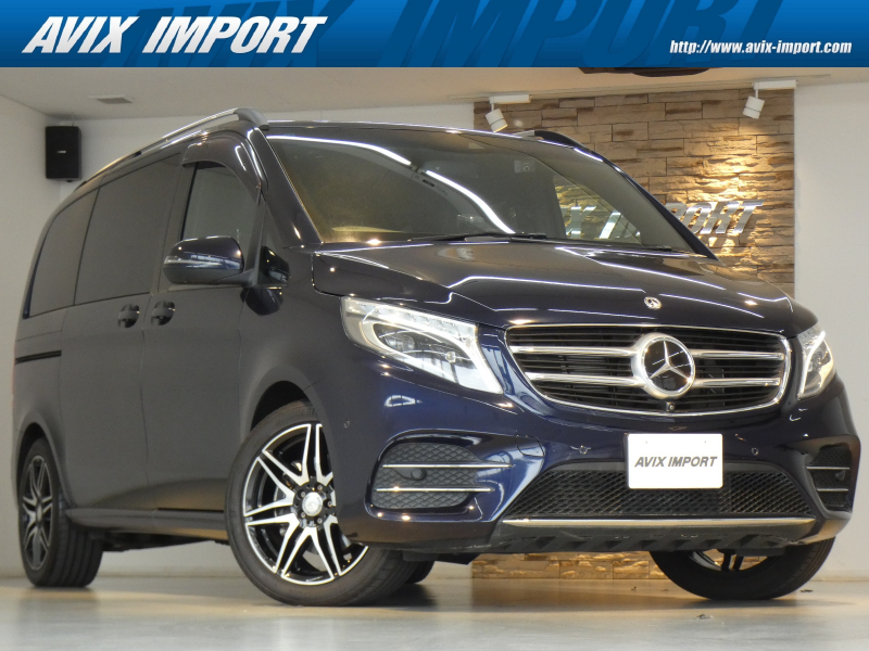 メルセデスベンツ Vクラス V220d Sports ﾚｻﾞｰPKG ﾚｰﾀﾞｰｾｰﾌﾃｨPKG LEDﾍｯﾄﾞﾗｲﾄ 黒革 ｼｰﾄﾋｰﾀｰ ﾘｱｴｱｺﾝ 純正HDDﾅﾋﾞ地ﾃﾞｼﾞ360°ｶﾒﾗ AMG19AW 禁煙 正規D車