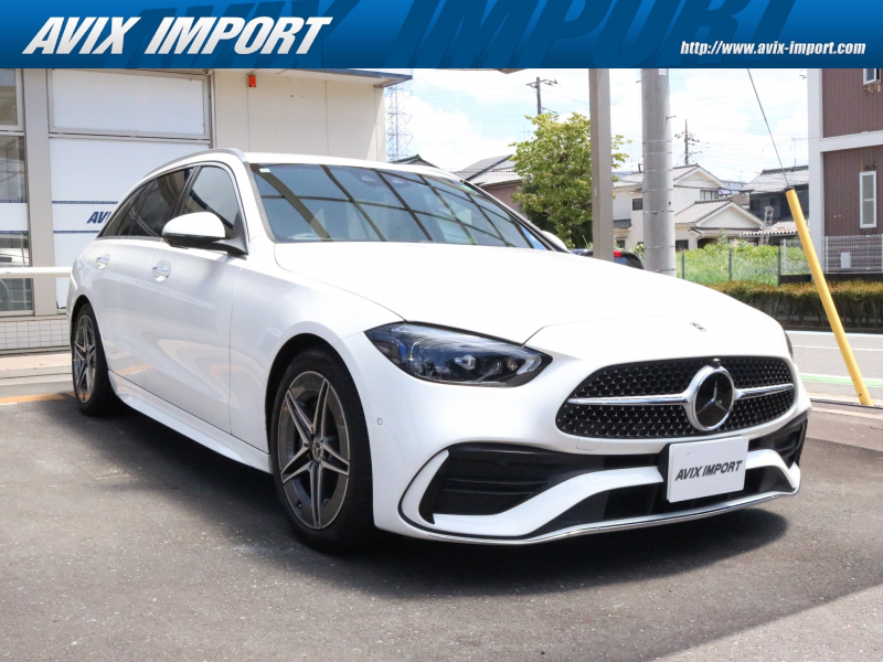 メルセデスベンツ Cクラス C220d ｽﾃｰｼｮﾝﾜｺﾞﾝ ｱﾊﾞﾝｷﾞｬﾙﾄﾞ(ISG搭載ﾓﾃﾞﾙ) 現行型 AMGﾗｲﾝ＆ﾍﾞｰｼｯｸPKG 黒半革 ｼｰﾄﾋｰﾀｰ MBUX ARﾅﾋﾞｹﾞｰｼｮﾝ 全周ｶﾒﾗ＆PTS HUD＆ﾚｰﾀﾞｰｾｰﾌﾃｨPKG DIGITALﾗｲﾄ 純正18AW 禁煙 1ｵﾅ 新車保証継承可