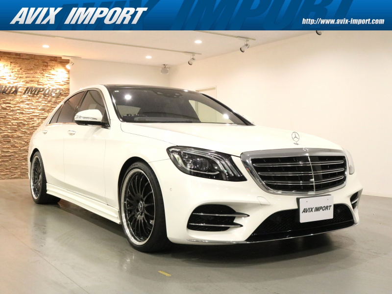 メルセデスベンツ Sクラス S400d AMGﾗｲﾝﾌﾟﾗｽ ﾚｻﾞｰEXC-PKG 後期型 右H正規D車 ﾊﾟﾉﾗﾐｯｸR 黒革 ｼｰﾄﾋｰﾀｰ＆ﾍﾞﾝﾁﾚｰﾀｰ 純正ﾅﾋﾞ地ﾃﾞｼﾞ Burmesterｻｳﾝﾄﾞ 全周ｶﾒﾗ＆PTS HUD＆ﾚｰﾀﾞｰｾｰﾌﾃｨPKG 社外ｻｲﾄﾞｽﾃｯﾌﾟ＆Rﾃﾞｨﾌｭｰｻﾞｰ＆ﾄﾗﾝｸﾘｯﾄﾞS CarlSSon製20AW