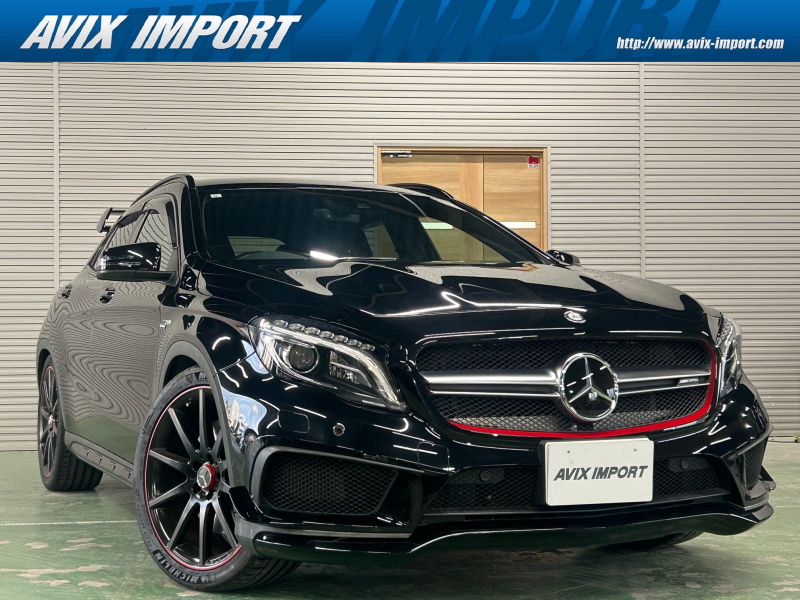 AMG GLA GLA45 4MATIC ED1 全国限定300台 専用ｴｸｽﾃﾘｱ＆ｲﾝﾃﾘｱ 黒革ﾊﾟﾌｫｰﾏﾝｽｼｰﾄ(ﾚｯﾄﾞｽﾃｯﾁ入) ｼｰﾄﾋｰﾀｰ 純正HDDﾅﾋﾞ地ﾃﾞｼﾞ Bｶﾒﾗ＆PTS ﾚｰﾀﾞｰｾｰﾌﾃｨPKG ｷｰﾚｽ ﾊﾞｲｷｾﾉﾝﾍｯﾄﾞﾗｲﾄ 赤ｷｬﾘﾊﾟｰ 専用20ｲﾝﾁAW(ﾏｯﾄﾌﾞﾗｯｸ) 禁煙車