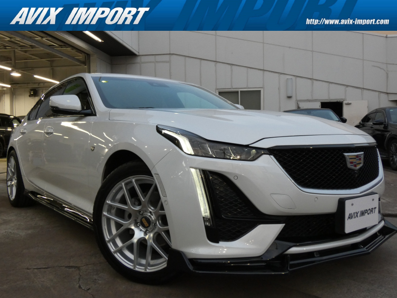 キャデラック CT5 CT5 ｽﾎﾟｰﾂ 4WD 左H正規D車 黒革 ｼｰﾄﾋｰﾀｰ&ﾍﾞﾝﾁﾚｰｼｮﾝ 社外ｸﾘｽﾀﾙｲﾝﾃﾘｱﾊﾟﾈﾙ ｱﾝﾋﾞｴﾝﾄﾗｲﾄ 純正HDDﾅﾋﾞ Boseｽﾋﾟｰｶｰ AppleCarPlay＆AndroidAuto Bｶﾒﾗ&HDｻﾗｳﾝﾄﾞﾋﾞｼﾞｮﾝ HUD ACC LCW LDW 社外19ｲﾝﾁAW 禁煙
