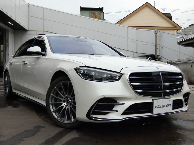 メルセデスベンツ Sクラス S400dﾛﾝｸﾞ 4MATIC AMGﾗｲﾝ 右H正規D車 ﾊﾟﾉﾗﾐｯｸR 黒革 ｼｰﾄﾋｰﾀｰ＆ﾍﾞﾝﾁﾚｰﾀｰ 12.8ｲﾝﾁ有機ELﾃﾞｨｽﾌﾟﾚｲ(MBUXﾅﾋﾞ) Burmester3Dｻｳﾝﾄﾞ 全周ｶﾒﾗ＆PTS HUD＆ﾚｰﾀﾞｰｾｰﾌﾃｨPKG 純正20AW 禁煙 1ｵｰﾅｰ