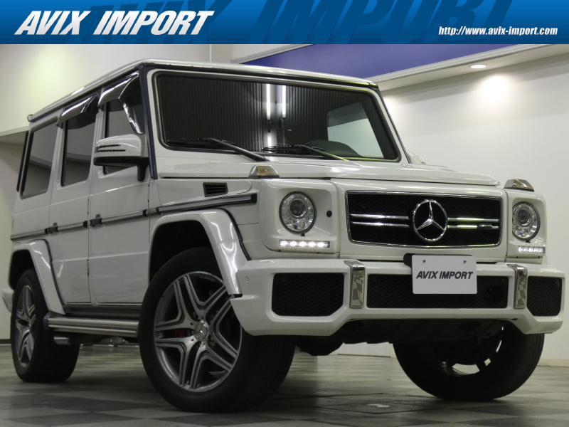 AMG Gクラス G63 AMG V8ﾂｲﾝﾀｰﾎﾞ 正規D車 SR 黒革(designo) ｼｰﾄﾋｰﾀｰ＆ﾍﾞﾝﾁﾚｰﾀｰ 純正HDDﾅﾋﾞ(社外9ｲﾝﾁﾓﾆﾀｰ)地ﾃﾞｼﾞ harman/kardon Bｶﾒﾗ＆PTS ﾃﾞｨｽﾄﾛﾆｯｸ＆ﾌﾞﾗｲﾝﾄﾞｽﾎﾟｯﾄ 赤ｷｬﾘﾊﾟｰ 純正20ｲﾝﾁAW 禁煙車