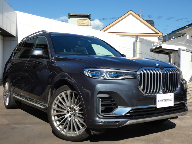 BMW X7 xDrive35d Design Pure Excellence Sky LoungeﾊﾟﾉﾗﾏSR Individualｲﾝﾃﾘｱ(ﾀﾙﾄｩｰﾌｫ) ｼｰﾄﾋｰﾀｰ＆ﾍﾞﾝﾁﾚｰﾀｰ 2列目ｺﾝﾌｫｰﾄｼｰﾄ(6人乗り) 5ｿﾞｰﾝAC ｳｪﾙﾈｽPKG ﾘｱｴﾝﾀｰﾃｲﾒﾝﾄ HDDﾅﾋﾞ ﾊｰﾏﾝｶｰﾄﾞﾝ 3Dﾋﾞｭｰ＆HUD Pｱｼｽﾄﾌﾟﾗｽ＆Dｱｼｽﾄﾌﾟﾛ 純正22AW