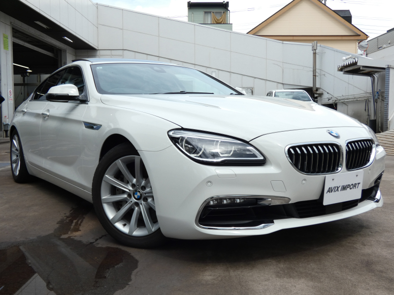 BMW 6シリーズ 640i GranCoupe 後期型 ｺﾝﾌｫｰﾄPKG 右H正規D車 黒革 全席ｼｰﾄﾋｰﾀｰ 4ｿﾞｰﾝAC 純正HDDﾅﾋﾞ地ﾃﾞｼﾞ Bｶﾒﾗ＆PDC ｲﾝﾃﾘｼﾞｪﾝﾄｾｰﾌﾃｨ ﾄﾞﾗｲﾋﾞﾝｸﾞｱｼｽﾄﾌﾟﾗｽ  ｿﾌﾄｸﾛｰｽﾞﾄﾞｱ LEDﾍｯﾄﾞﾗｲﾄ  純正18ｲﾝﾁAW 禁煙