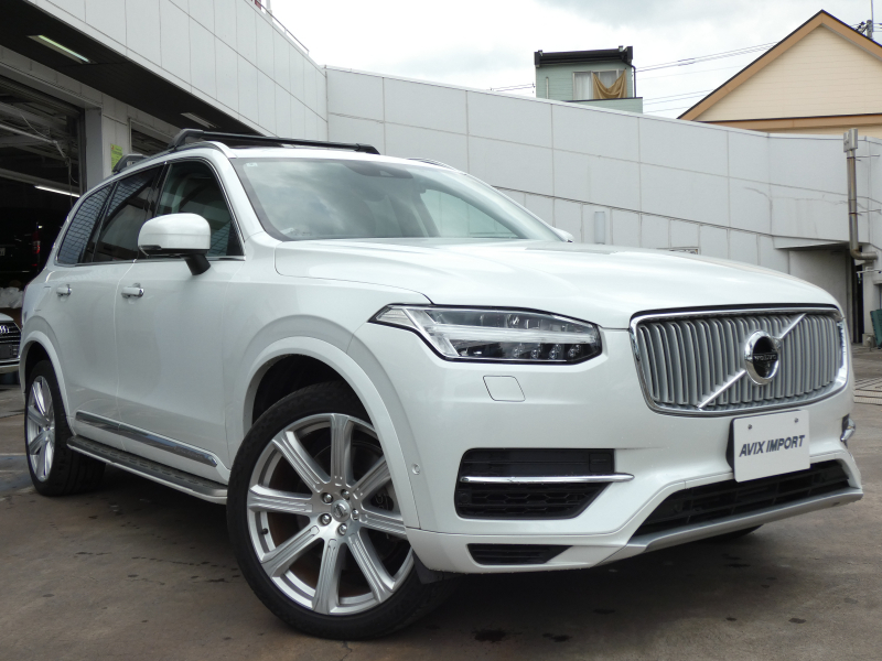 ボルボ XC90 T8 ﾂｲﾝｴﾝｼﾞﾝ AWD ｲﾝｽﾌﾟﾘｸｼｮﾝ ﾌﾞﾛﾝﾄﾞ革 1･2列目ｼｰﾄﾋｰﾀｰ 4ｿﾞｰﾝAC ｳｯﾄﾞｲﾝﾃﾘｱ 純正HDDﾅﾋﾞ(9ｲﾝﾁ)地ﾃﾞｼﾞ Bowers＆Wilkinsﾌﾟﾚﾐｱﾑｻｳﾝﾄﾞｵｰﾃﾞｨｵ HUD 全周ｶﾒﾗ＆ﾊﾟｰｸｱｼｽﾄ ｲﾝﾃﾘｾｰﾌ LEDﾍｯﾄﾞﾗｲﾄ ｴｱｻｽ 電動Rｹﾞｰﾄ 純正21AW 禁煙
