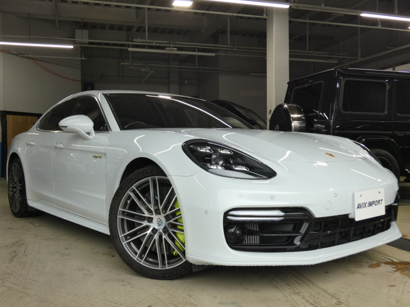 ポルシェ パナメーラ Turbo S E-ﾊｲﾌﾞﾘｯﾄﾞ ｽﾎﾟｸﾛ ｽﾎﾟｴｸﾞPCCB AppleCarPlay 黒革 PCMﾅﾋﾞ 全周ｶﾒﾗ ACC PAS ﾊﾟﾜｰｼｰﾄ ｼｰﾄﾋｰﾀｰ ﾍﾞﾝﾁﾚｰﾀｰ PASM付ｴｱｻｽ Pﾄﾗﾝｸ HUD ﾎﾟﾙｼｪE/D 4ｿﾞｰﾝAC PDLS+付LEDﾍｯﾄﾞﾗｲﾄ 911Turbo21AW