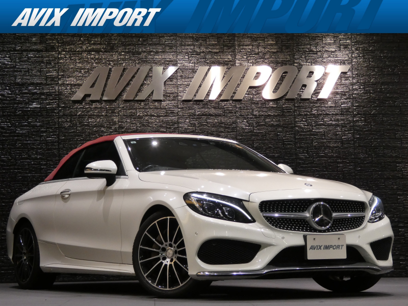 メルセデスベンツ Cクラス C300 ｶﾌﾞﾘｵﾚ ｽﾎﾟｰﾂ ﾚｰﾀﾞｰｾｰﾌﾃｨPKG 赤幌 赤革 ﾌﾞﾙﾒｽﾀｻｳﾝﾄﾞ HUD 純正HDDﾅﾋﾞ 地ﾃﾞｼﾞ Bｶﾒﾗ 純正19AW 禁煙 正規ﾃﾞｨｰﾗｰ車
