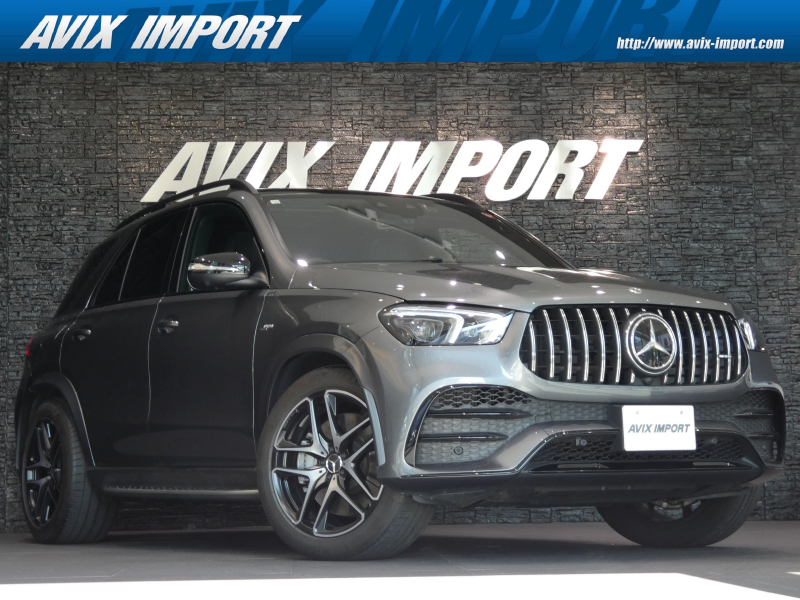 AMG GLE GLE53 4MATICﾌﾟﾗｽ /ﾅｲﾄPKG/ﾚｰﾀﾞｰｾｰﾌﾃｨPKG/ ﾊﾟﾉﾗﾏSR/ Burmester/ ﾌﾞﾗｯｸ革/ HUD/ 純正HDDﾅﾋﾞ/地ﾃﾞｼﾞ/360°ｶﾒﾗ/ 純正21AW/ 禁煙/ 正規ﾃﾞｨｰﾗｰ車