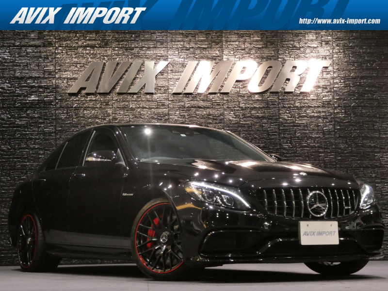 AMG Cクラス C63S ｴﾃﾞｨｼｮﾝ1 日本限定350台 ﾚｰﾀﾞｰｾｰﾌﾃｨPKG ｴｱﾊﾞﾗﾝｽPKG HUD AMGﾊﾟﾌｫｰﾏﾝｽｼｰﾄ F席ｼｰﾄﾋｰﾀｰ ﾚｯﾄﾞｶｰﾎﾞﾝﾄﾘﾑ Burmester 純正ﾅﾋﾞ 地ﾃﾞｼﾞ Bｶﾒﾗ 純正19AW 正規D車