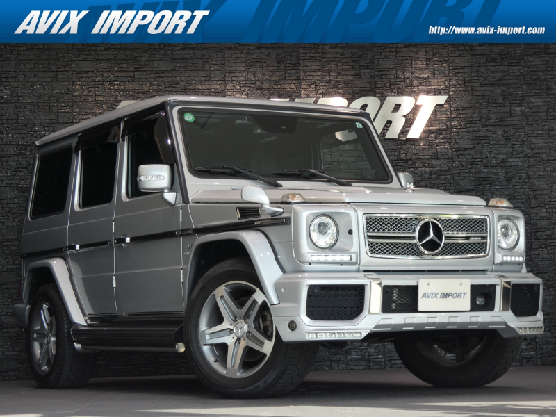 AMG Gクラス G55 最終型 ﾌﾞﾗﾊﾞｽｴｱﾛ 黒ﾚｻﾞｰ ｼｰﾄ  SR 前後ｼｰﾄH F席Mシート 社外ﾌﾛｰﾃｨﾝｸﾞﾅﾋﾞ 地ﾃﾞｼﾞ Bｶﾒﾗ 純正AMG19AW 禁煙 正規ﾃﾞｨｰﾗｰ車