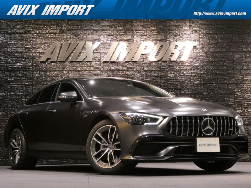 AMG GT 4ドアクーペ GT43 4MATIC+  ﾚｰﾀﾞｰｾｰﾌﾃｨPKG ﾌﾞﾗｯｸﾊｰﾌﾚｻﾞｰ ｶﾞﾗｽｽﾗｲﾃﾞﾝｸﾞﾙｰﾌ 前席ｼｰﾄﾋｰﾀｰ 純正ﾅﾋﾞ 地ﾃﾞｼﾞ360°ｶﾒﾗ  純正19AW 左H 禁煙