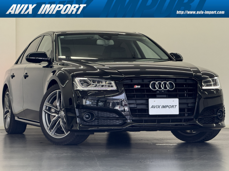 アウディ A8 4.0 TFSI ｸﾜﾄﾛ 後期型 S8ﾌﾟﾗｽｽﾀｲﾘﾝｸﾞPKG ﾌﾙﾚｻﾞｰPKG 黒革 ｼｰﾄﾋｰﾀｰ＆ｸｰﾗｰ 4ｿﾞｰﾝAC MMIﾅﾋﾞ TV BOSE 全周C＆Pｴｲﾄﾞ ﾄﾞﾗｲﾊﾞｰｱｼｽﾄ ﾌﾟﾚｾﾝｽﾌﾟﾗｽ ﾏﾄﾘｸｽLED Pｸﾛｰｼﾞﾝｸﾞﾄﾞｱ ｱﾄﾞﾊﾞﾝｽﾄｷｰ 電動ﾄﾗﾝｸ ｴｱｻｽ 純正20ｲﾝﾁAW 禁煙