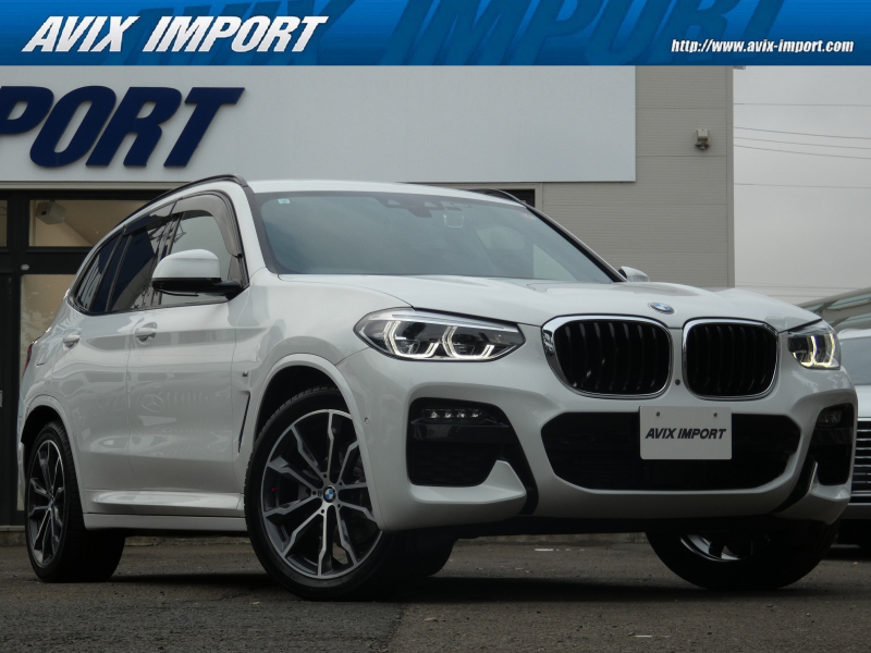 BMW X3 xDrive20d Mｽﾎﾟｰﾂ 黒半革 ｼｰﾄﾋｰﾀｰ 純正HDDﾅﾋﾞ 地ﾃﾞｼﾞ PDC＆ﾄｯﾌﾟﾋﾞｭｰ+3Dﾋﾞｭｰ HUD＆Dｱｼｽﾄﾌﾟﾗｽ LEDﾍｯﾄﾞﾗｲﾄ 電動Rｹﾞｰﾄ  純正OP20ｲﾝﾁAW 禁煙車 1ｵｰﾅｰ