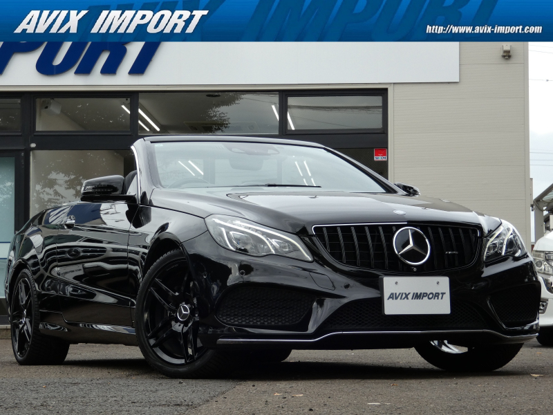 メルセデスベンツ Eクラス E250 Cabriolet AMGｽﾎﾟｰﾂPKG 後期型 黒幌 黒革 ｺﾝﾌｫｰﾄPKG ｼｰﾄﾋｰﾀｰ＆ｴｱｽｶｰﾌ 純正HDDﾅﾋﾞ地ﾃﾞｼﾞ 全周ｶﾒﾗ＆PTS ﾚｰﾀﾞｰｾｰﾌﾃｨPKG LEDﾗｲﾄ 社外ｸﾞﾘﾙ 純正18ｲﾝﾁAW(黒塗装) 禁煙