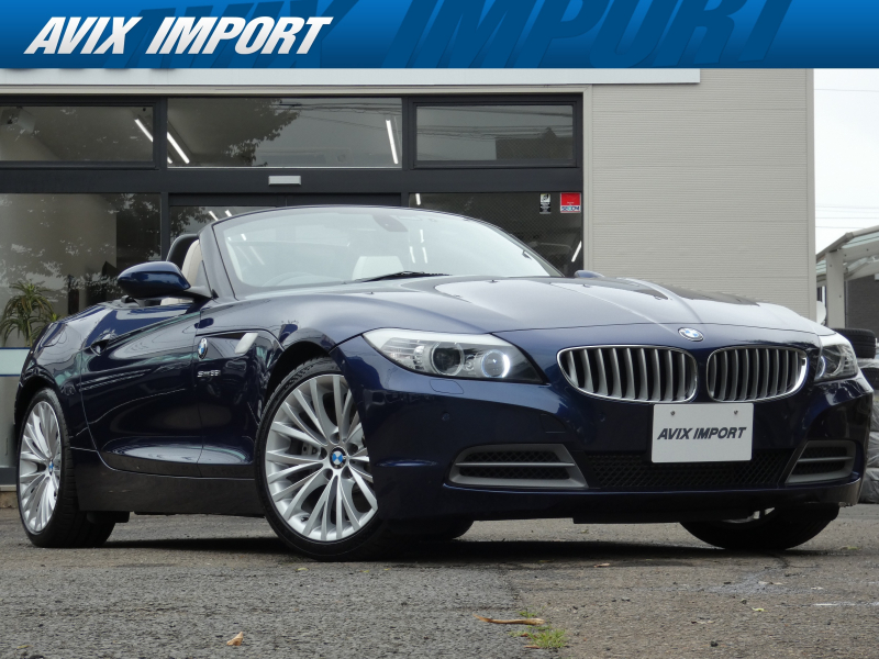 BMW Z4 sDrive35i ﾃﾞｻﾞｲﾝﾋﾟｭｱﾎﾜｲﾄ 電動ｵｰﾌﾟﾝ ｱｲﾎﾞﾘｰ革 専用ｲﾝﾃﾘｱ ｼｰﾄﾋｰﾀｰ 電動ｼｰﾄ 純正ﾅﾋﾞ 地ﾃﾞｼﾞ ﾊﾞｲｷｾﾉﾝHL PDC ｸﾙｺﾝ ｱﾀﾞﾌﾟﾃｨﾌﾞMｻｽﾍﾟﾝｼｮﾝ 純正18ｲﾝﾁAW 直6ｴﾝｼﾞﾝ＆7速DCT