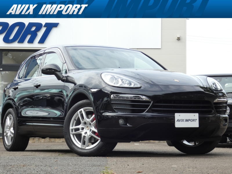 ポルシェ カイエン V6 右H正規D車 黒革 ｼｰﾄﾋｰﾀｰ 社外ﾃﾞｨｽﾌﾟﾚｲｵｰﾃﾞｨｵ BOSEｻｳﾝﾄﾞ Bｶﾒﾗ＆PAS ｸﾙｺﾝ ﾊﾞｲｷｾﾉﾝHL ｴﾝﾎﾞｽ加工ﾍｯﾄﾞﾚｽﾄ＆ｺﾝｿｰﾙ 電動Rｹﾞｰﾄ  赤ｷｬﾘﾊﾟｰ 純正19ｲﾝﾁAW