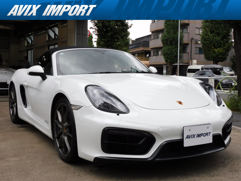 ポルシェ ボクスター (Type981) GTS (NAｴﾝｼﾞﾝ搭載) 右H正規D車 7速PDK ｽﾎﾟｰﾂｸﾛﾉPKG 黒幌 ﾎﾞﾃﾞｨ同色ｵｰﾙｵｰﾊﾞｰﾊﾞｰ 専用ｴｸｽﾃﾘｱ＆ｲﾝﾃﾘｱ ｼｰﾄﾋｰﾀｰ 純正ﾅﾋﾞ地ﾃﾞｼﾞBｶﾒﾗ ｻｳﾝﾄﾞPKGﾌﾟﾗｽ 専用ﾊﾞｲｷｾﾉﾝHL(PDLS付) ｽﾎﾟｴｸﾞ PASM 赤ｷｬﾘﾊﾟｰ 純正20ｲﾝﾁAW