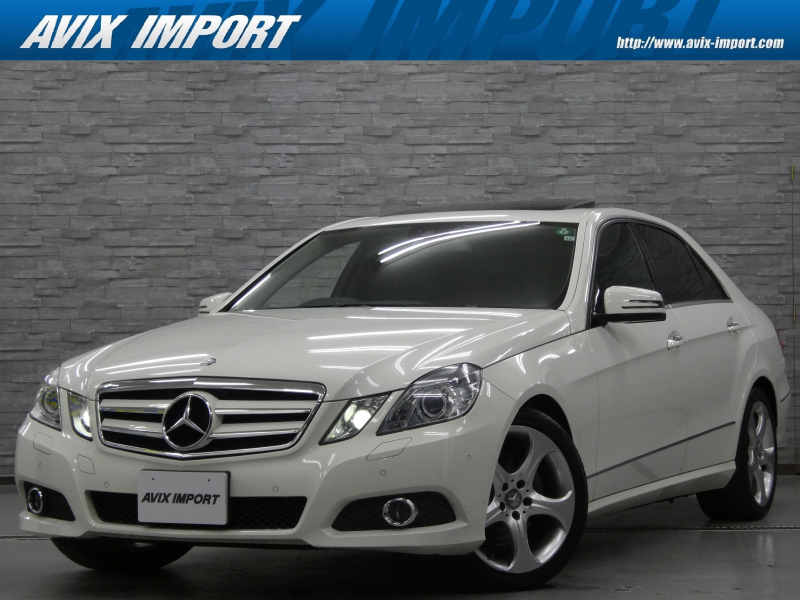 メルセデスベンツ Eクラス E300ｱﾊﾞﾝｷﾞｬﾙﾄﾞ V6 右H正規D車 ｶﾞﾗｽSR 黒革 ｼｰﾄﾋｰﾀｰ 純正HDDﾅﾋﾞ地ﾃﾞｼﾞ Bｶﾒﾗ＆PTS ｷｰﾚｽｺﾞｰ ﾊﾞｲｷｾﾉﾝHL 社外ｸﾞﾘﾙ 純正OP18ｲﾝﾁAW