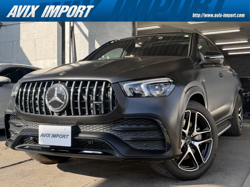 AMG GLE GLE53 4MATIC+ Coupe(ISG搭載ﾓﾃﾞﾙ) ﾊﾟﾉﾗﾐｯｸSR 黒革 ｼｰﾄﾋｰﾀｰ＆ﾍﾞﾝﾁﾚｰﾀｰ AMGｲﾝﾃﾘｱｶｰﾎﾞﾝPKG 3ｿﾞｰﾝAC 純正ﾅﾋﾞ(MBUX搭載) Burmesterｻｳﾝﾄﾞ 全周ｶﾒﾗ＆PTS HUD＆ﾚｰﾀﾞｰSP AMGﾄﾞﾗｲﾌﾞｺﾝﾄﾛｰﾙS 純正21ｲﾝﾁAW 禁煙
