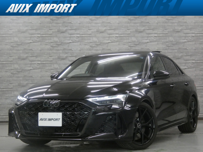 アウディ RS3 ｾﾀﾞﾝ ﾍﾞｰｽｸﾞﾚｰﾄﾞ RSﾃﾞｻﾞｲﾝPKG 禁煙 新車保証継承 ﾊﾟﾉﾗﾏSR 黒革 MMIﾅﾋﾞ TV SONOSｻｳﾝﾄﾞ ﾘｱﾋﾞｭｰｶﾒﾗ M付Pｼｰﾄ ｼｰﾄﾋｰﾀｰ ACC ｱﾄﾞﾊﾞﾝｽﾄﾞｷｰ ﾊﾞｰﾁｬﾙｺｯｸﾋﾟｯﾄ+ ﾏﾄﾘｸｽLED ﾜｲﾔﾚｽﾁｬｰｼﾞﾝｸﾞ 赤ｷｬﾘﾊﾟｰ 19AW 弊社買取直販!!