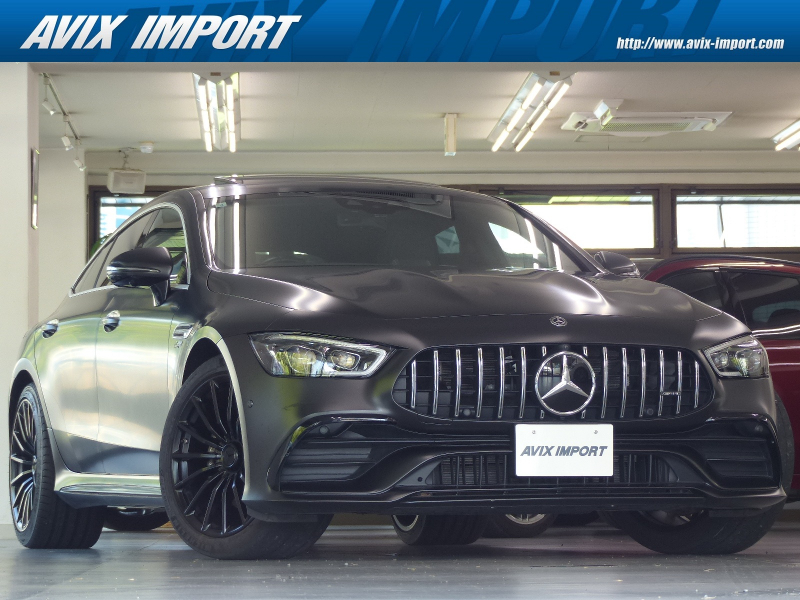 AMG GT 4ドアクーペ GT43 4ﾏﾁｯｸ+ ISG搭載ﾓﾃﾞﾙ AMGﾗｲﾄﾞｺﾝﾄﾛｰﾙ+&EXCP 黒ﾅｯﾊﾟ革 SR HDDﾅﾋﾞ地ﾃﾞｼﾞ360°ｶﾒﾗ Meｺﾈｸﾄ HUD Burmester ｴｱﾊﾞﾗﾝｽP 前後席Sﾋｰﾀｰ 前席ﾍﾞﾝﾁﾚｰﾀｰ&ﾘﾗｸｾﾞｰｼｮﾝ機能 ﾏﾙﾁﾋﾞｰﾑLED 自動ﾄﾗﾝｸ Pｱｼｽﾄ GT43専用AMGｴｱﾛ&20AW 禁煙 右H