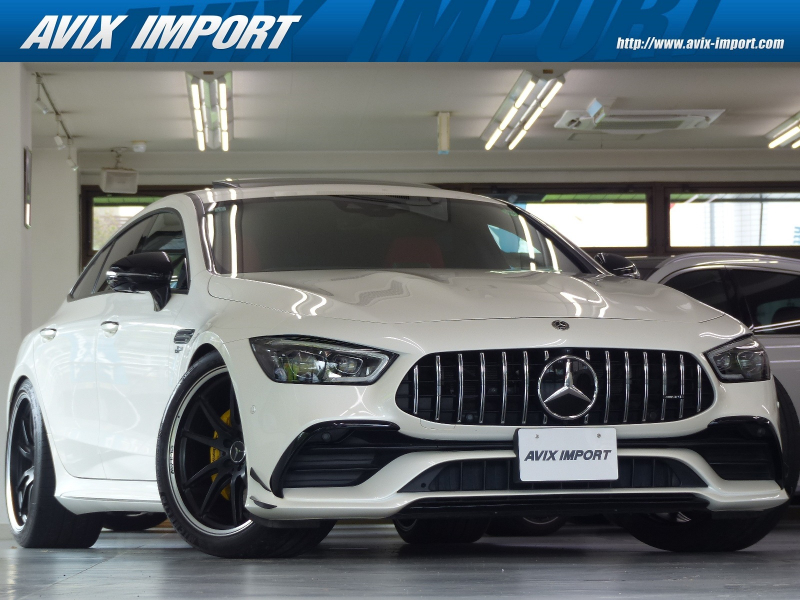 AMG GT 4ドアクーペ GT53 4ﾏﾁｯｸ+ ISG搭載ﾓﾃﾞﾙ AMGﾀﾞｲﾅﾐｯｸP ﾌﾙﾚｻﾞｰ仕様 赤黒ﾅｯﾊﾟ革 SR HDDﾅﾋﾞ地ﾃﾞｼﾞ360度ｶﾒﾗ Meｺﾈｸﾄ HUD Burmester ｴｱﾊﾞﾗﾝｽP 前後席Sﾋｰﾀｰ 前席ﾍﾞﾝﾁﾚｰﾀｰ&ﾘﾗｸｾﾞｰｼｮﾝ機能 ﾏﾙﾁﾋﾞｰﾑLED 自動ﾄﾗﾝｸ GT53専用AMGｴｱﾛ&OP21AW 禁煙 右H