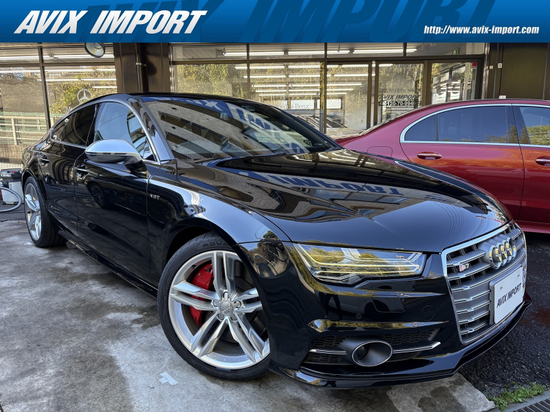 アウディ S7 ｽﾎﾟｰﾂﾊﾞｯｸ 後期型 ﾌﾟﾚｾﾝｽ&ﾘｱｺﾝﾌｫｰﾄP 黒革 MMIﾅﾋﾞ地ﾃﾞｼﾞBｶﾒﾗ BOSE 前後席Sﾋｰﾀｰ ﾏﾄﾘｸｽLED Pﾃｰﾙｹﾞｰﾄ ﾊｲﾋﾞｰﾑｱｼｽﾄ ACC ｻｲﾄﾞｱｼｽﾄ ﾚｰﾝｷｰﾌﾟ 分割可倒式ｼｰﾄ ｱｲﾄﾞﾘﾝｸﾞｽﾄｯﾌﾟS Wｴｱｺﾝ ｱﾄﾞﾊﾞﾝｽﾄｷｰ S7専用ｴｱﾛ&20AW 禁煙1ｵﾅ