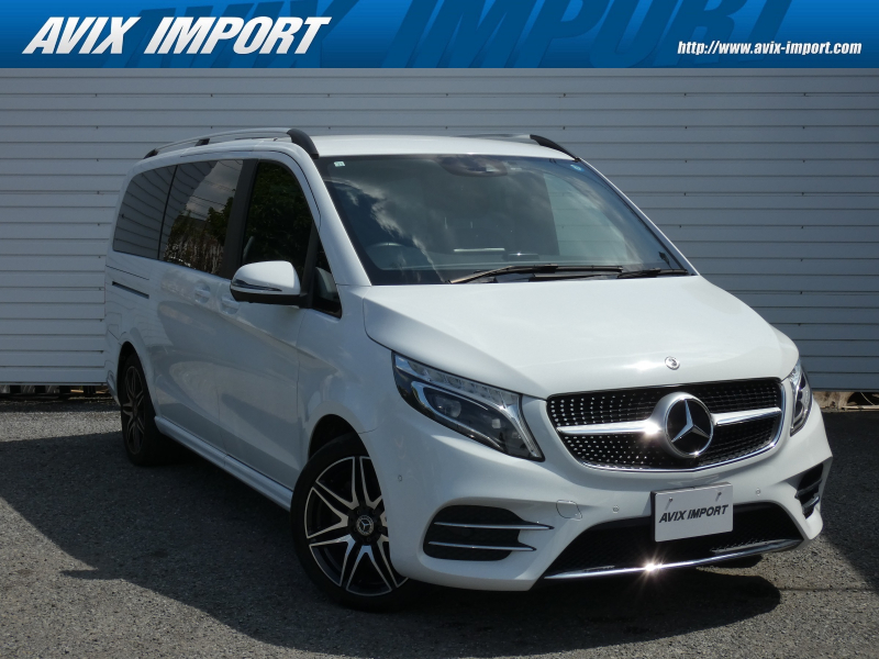 メルセデスベンツ Vクラス V220d AVG ﾛﾝｸﾞ 後期 AMGﾗｲﾝ ｴｸｽｸﾙｰｼﾌﾞｼｰﾄPKG  黒革 ﾊﾟﾉﾗﾐｯｸSR RSP ﾃﾞｨｽﾄﾛ MBUXﾅﾋﾞTV 360° 前後ｼｰﾄﾋｰﾀｰ&後席ﾍﾞﾝﾁﾚｰｼｮﾝ ﾘｱｴｱｺﾝ 3列目ﾍﾞﾝﾁｼｰﾄ Burmester ﾊﾟﾜｰﾊﾞｯｸﾄﾞｱ CarPlay対応 LEDﾗｲﾄ 19AW 禁煙 OPｶﾗｰ