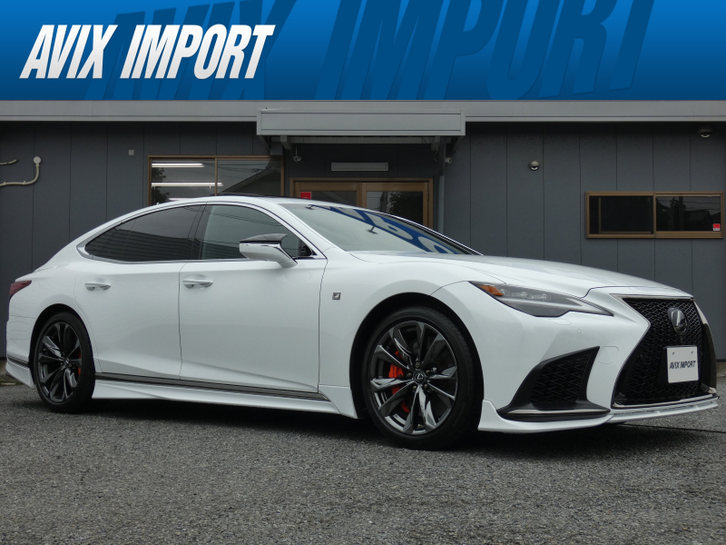 レクサス LS LS500 Fｽﾎﾟｰﾂ 後期 1ｵﾅ TRDｴｱﾛﾀﾞｲﾅﾐｸｽPKG ｽﾎﾟｰﾂﾏﾌﾗｰ ﾑｰﾝﾙｰﾌ ﾏｸﾚﾋﾞ 赤黒革 LSS+ ACC HUD ﾅﾋﾞ TV 全周ｶﾒﾗ Bluetooth CarPlay ｽﾃｱﾘﾝｸﾞ&ｼｰﾄﾋｰﾀｰ&ﾍﾞﾝﾁﾚｰｼｮﾝ 三眼LEDﾗｲﾄ ｵﾚﾝｼﾞｷｬﾘﾊﾟｰ 20AW 禁煙