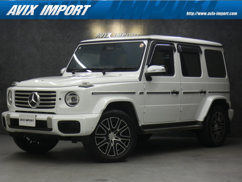 AMG Gクラス G450d AMGﾗｲﾝPKG MANUFAKTURﾌﾟﾛｸﾞﾗﾑ+ 現行型 禁煙 1ｵｰﾅｰ 新車保証 ﾍﾞｰｼﾞｭ革 MANUFAKTURSRｽﾍﾟｱﾀｲﾔﾘﾝｸﾞ&ｸﾞﾚｰｳｯﾄﾞ&ﾛｺﾞPKG SR DｱｼｽﾀﾝｽPKG ﾃﾞｨｽﾄﾛ 前席M付Pｼｰﾄ&温冷ｼｰﾄ&ﾏｯｻｰｼﾞ MBUXARﾅﾋﾞTV ACarPlay Burmester3D Aﾀﾞﾝﾋﾟﾝｸﾞｼｽﾃﾑ AMG20AW