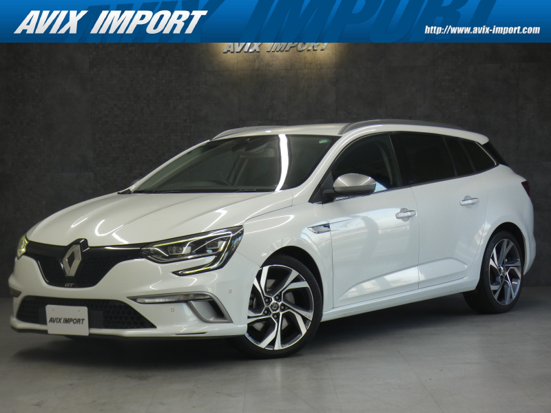 ルノー メガーヌ ｽﾎﾟｰﾂﾂｱﾗｰ GT 1ｵﾅ 黒半革 禁煙 LKA BSA ｼｰﾄﾋｰﾀｰ ﾅﾋﾞ TV Bluetooth AUX FMAM Bｶﾒﾗ ﾊﾟｰｸｱｼｽﾄ ｸﾙｺﾝ R.Sﾄﾞﾗｲﾌﾞ ﾊﾟﾄﾞﾙｼﾌﾄ  ｷｰﾚｽｺﾞｰ ETC LEDﾍｯﾄﾞﾗｲﾄ 18AW