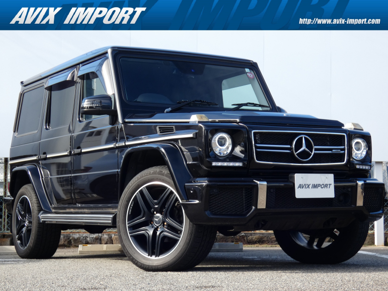 メルセデスベンツ Gクラス G350d G63仕様 後期型 LUX-PKG  SR 黒革 ACC 後期HDDﾅﾋﾞ地ﾃﾞｼﾞBｶﾒﾗ Sｶﾒﾗ ﾊｰﾏﾝｶｰﾄﾞﾝ G63仕様Fﾊﾞﾝﾊﾟｰ AMG20AW  禁煙 正規D車