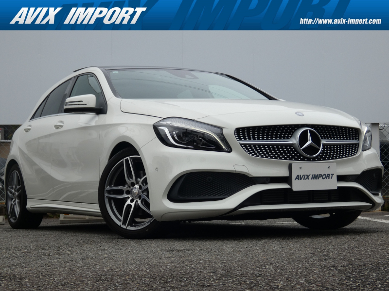 メルセデスベンツ Aクラス A180ｽﾎﾟｰﾂ ﾚｰﾀﾞｰｾｰﾌﾃｨPKG  AMGﾚｻﾞｰｴｸｽｸﾙｰｼﾌﾞPKG ﾊﾟﾉﾗﾏSR 黒革 ｼｰﾄﾋｰﾀｰ 純正HDDﾅﾋﾞ 地ﾃﾞｼﾞ Bｶﾒﾗ 禁煙 専用18AW 正規D車