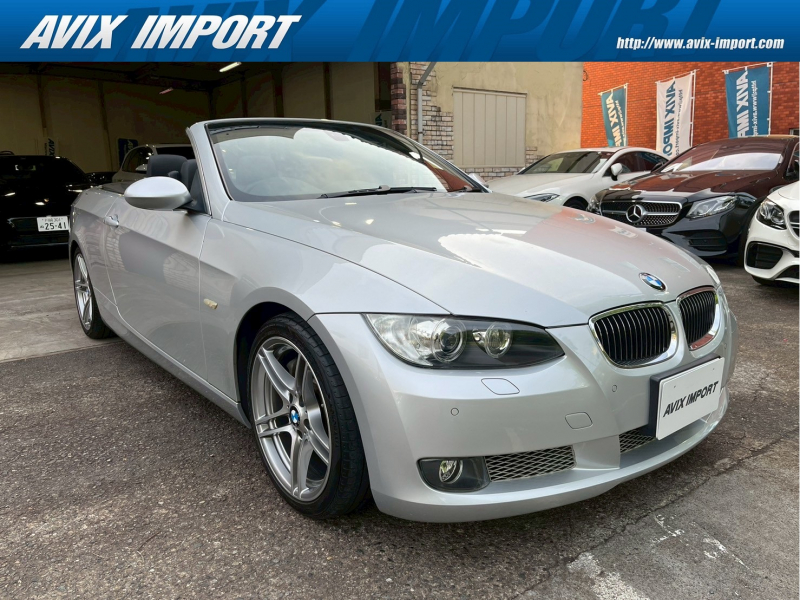 BMW 3シリーズ 335iｶﾌﾞﾘｵﾚ 中期型  右H正規D車 7速DCT 電動ｵｰﾌﾟﾝ 黒革 純正ﾅﾋﾞ ｸﾙｰｽﾞｺﾝﾄﾛｰﾙ PDC ｺﾝﾌｫｰﾄｱｸｾｽ 純正18AW 禁煙