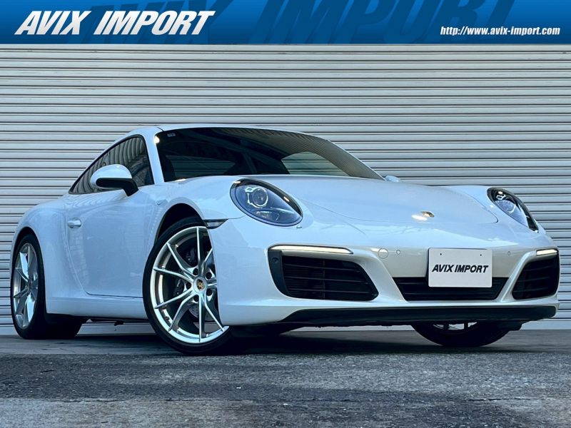 ポルシェ 911(Type991.2) ｶﾚﾗ 後期型 右H正規D車 水平対向6気筒ﾂｲﾝﾀｰﾎﾞ 7速PDK ｽﾎﾟｰﾂｸﾛﾉPKG 黒革 ｼｰﾄﾋｰﾀｰ PCMﾅﾋﾞ Bｶﾒﾗ&PAS 電動格納ﾐﾗｰ PASM 純正20ｲﾝﾁAW 禁煙
