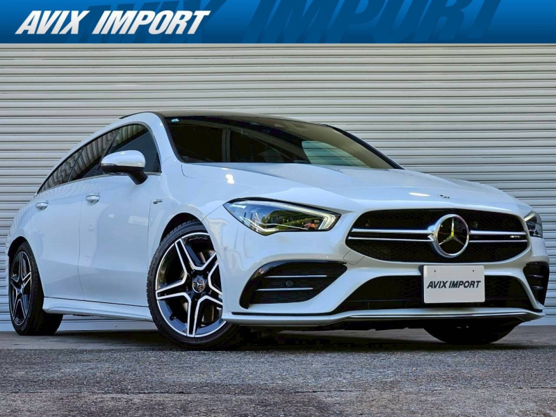 AMG CLAクラス CLA35 4MATIC Shooting Brake AMGｱﾄﾞﾊﾞﾝｽﾄﾞ&ﾊﾟﾌｫｰﾏﾝｽPKG ﾊﾟﾉﾗﾐｯｸSR 赤/黒革 ｼｰﾄﾋｰﾀｰ ﾅﾋﾞｹﾞｰｼｮﾝPKG(MBUX搭載) 全周ｶﾒﾗ＆PTS ｴﾅｼﾞｬｲｼﾞﾝｸﾞPKG HUD＆ﾚｰﾀﾞｰｾｰﾌﾃｨPKG ﾏﾙﾁﾋﾞｰﾑLEDﾗｲﾄ 純正18ｲﾝﾁAW 禁煙 1ｵｰﾅｰ