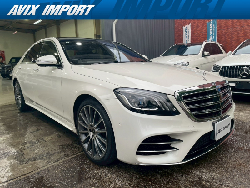 メルセデスベンツ Sクラス S400d ｽﾎﾟｰﾂﾘﾐﾃｯﾄﾞ ﾚｻﾞｰEXC-PKG 後期最終 右H正規D車 ﾊﾟﾉﾗﾐｯｸSR 黒革 ｼｰﾄﾋｰﾀｰ＆ﾍﾞﾝﾁﾚｰﾀｰ 純正ﾅﾋﾞ 地ﾃﾞｼﾞ＆CarPlay Burmesterｻｳﾝﾄﾞ 全周ｶﾒﾗ＆PTS HUD＆ﾚｰﾀﾞｰｾｰﾌﾃｨPKG 専用20ｲﾝﾁAW 禁煙