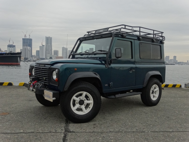ランドローバー ディフェンダー ９９年式 ディフェンダー９０ ５０周年記念限定車 中古車 情報 ガレージ コウキ