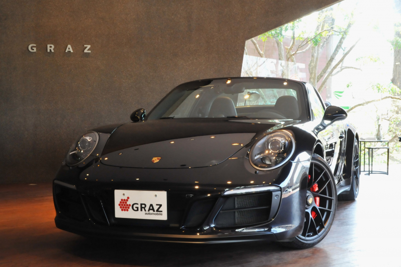 ポルシェ 911(Type991.2) Targa 4 GTS  左H  スポクロ/エグ  GTマルチファンクションステア（ヒーター付）　