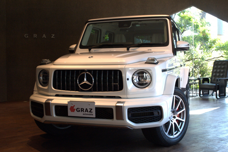 AMG Gクラス レザーエクスクルーシブPKG　デジタルインナーミラー/フリップダウンモニター　1オナ　