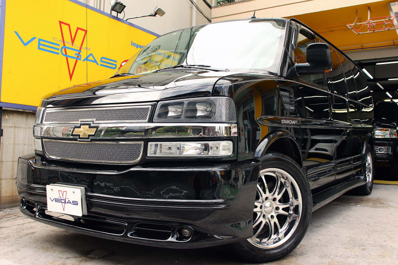 シボレー エクスプレス スタークラフトハイルーフ AWD 1ナンバー