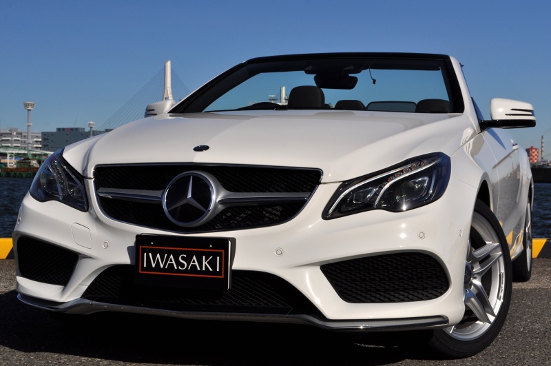 メルセデスベンツ Eクラス E250カブリオレAMGスポーツPKG法人1オナ禁煙屋根保管HDDナビ地デジ＆キャンセラー黒本革右H全ヤナセ整備新車同様  中古車 情報 IWASAKI