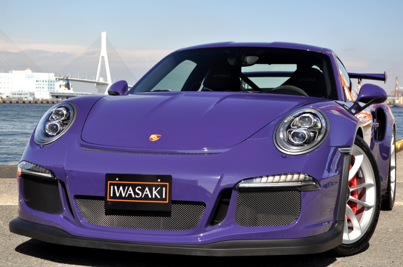 WAP0200310E 1/43 ポルシェ 911 GT3RS紫 porsche-911-type-991-gt3-rs-