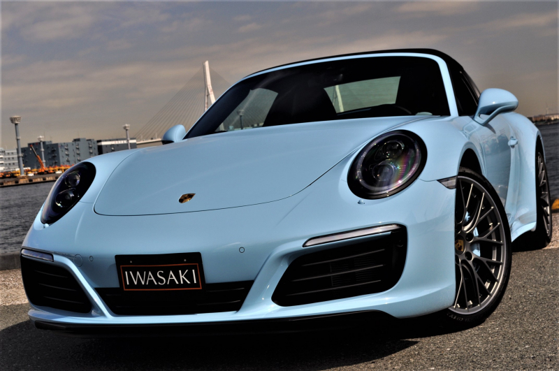 ポルシェ911　Type991専用　純正ベースキャリア ポルシェ911 純正ルーフキャリア