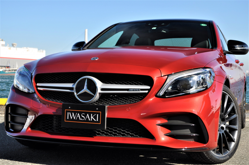 1/43 ディーラー特注 M-BENZ CLS サファイアレッド ベンツ 赤