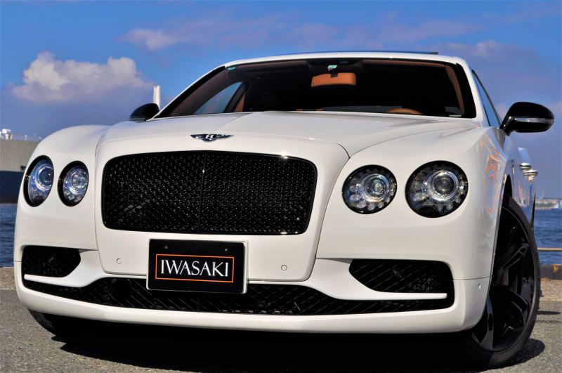 ベントレー・フライング・スパー　(バーダント)　チェイスカー - 左ハンドル仕様 TSM ミニGT 1/64 ベントレー フライングスパー ホワイトサンド